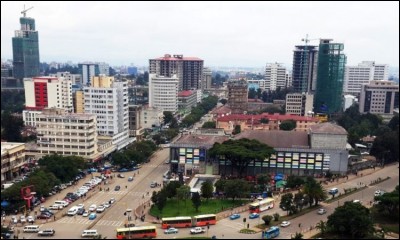 Cette ville africaine, capitale de l'Ethiopie, c'est :