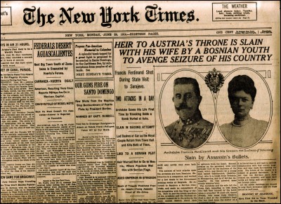 Le 28 juin 1914, l'archiduc François-Ferdinand d'Autriche-Hongrie et son épouse sont assassinés par le nationaliste serbe Gravilo Princip. Dans quelle ville de Bosnie-Herzégovine a lieu cet événement ?