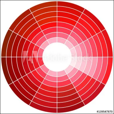 Quelle couleur n'est pas une variété de rouge ?