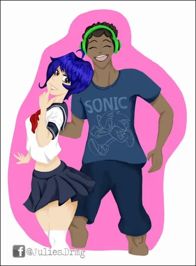 Quel est le faux couple ? (Youtubeur et personnage.)