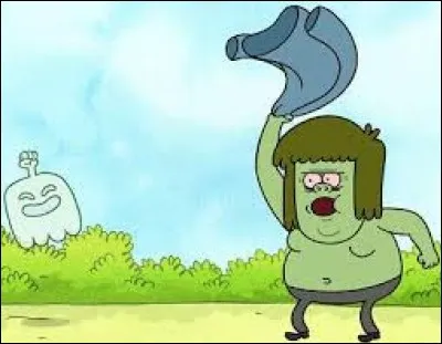 Qui est ce personnage avec une main sur la tête ?