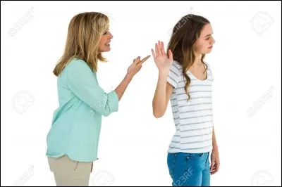 Si vous vous disputez...