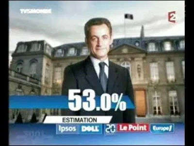 Nicolas Sarkozy est &eacute;lu Pr&eacute;sident de la R&eacute;publique. C'&eacute;tait en :