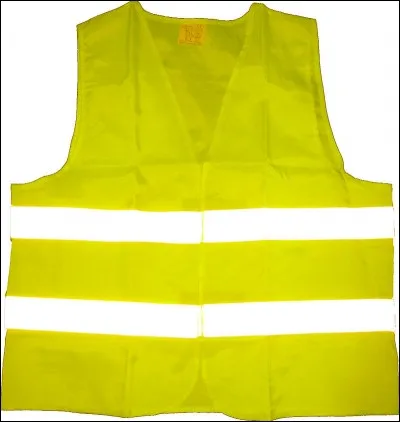 Est bien jaune le gilet de sécurité, dont l'absence de port en cas de danger ou sur un "chantier" est puni par la loi. Depuis quand est-il obligatoire en France ?