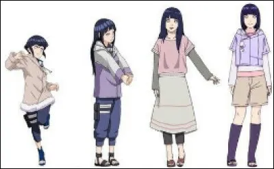 Dans Shippuden Hinata est...