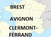 Quiz Brest, Avignon ou Clermont-Ferrand