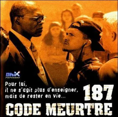 Dans le film '187, code meurtre', il joue le rle d'un professeur: