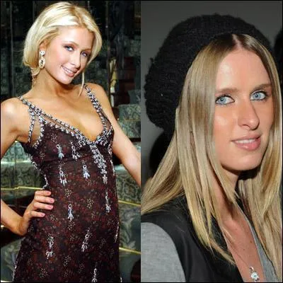 A droite, c'est la soeur de Paris Hilton, comment s'appelle-t-elle ?