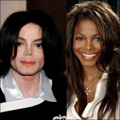 A droite, c'est la soeur de Michael Jackson, comment s'appelle-t-elle ?