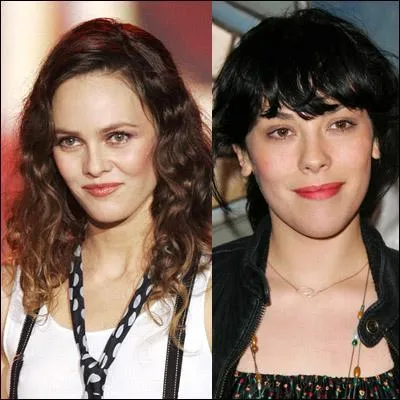 A droite, c'est la soeur de Vanessa Paradis, comment s'appelle-t-elle ?