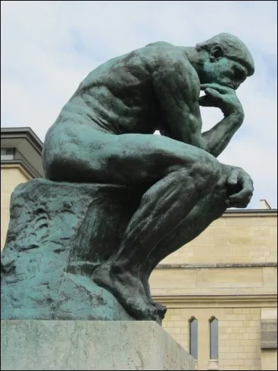 Quel artiste français a sculpté "Le Penseur" ?