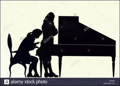 Qui pianote à contre-jour ?