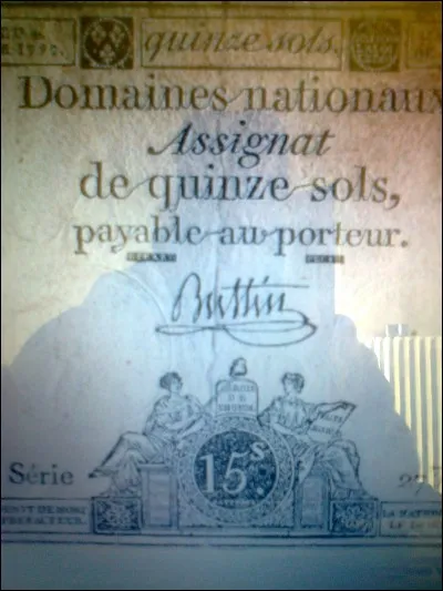 De 1789 à 1796, quelle monnaie avait cours en France ?