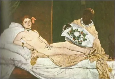 Comment n'a pas été surnommée "l'Olympia" de Manet ?