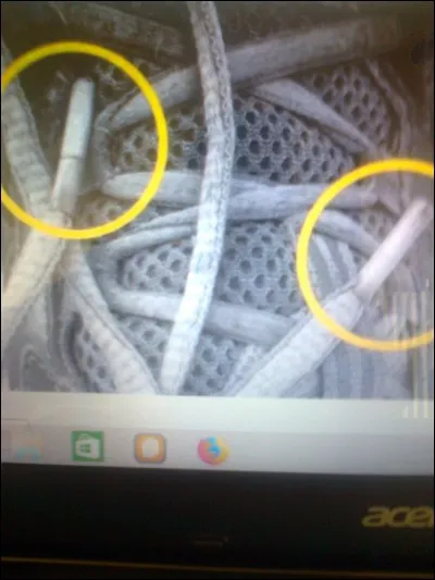 Comment s'appellent les embouts situés aux extrémités des lacets ?