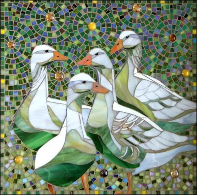 Dans quel conte les oies sauvages sont-elles à l'origine d'un grand voyage ?