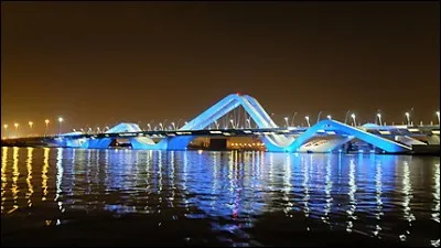 Dans quelle capitale peut-on voir le pont Cheikh Zayed ?