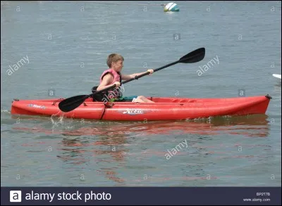 Comment s'appelle l'objet qui nous permet d'avancer en kayak ?