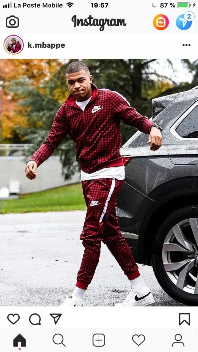 La date d'anniversaire de Kylian est : 🎂