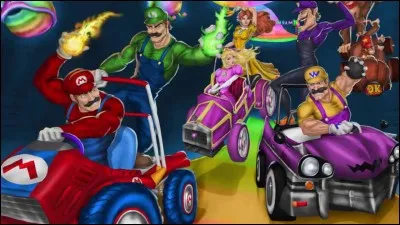De quel "Mario Kart" vient cette route arc-en-ciel ?