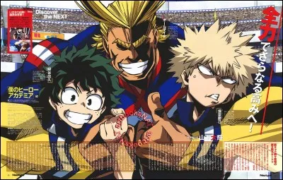 Dans l'examen Katchan & Deku vs All Might, Katchan...