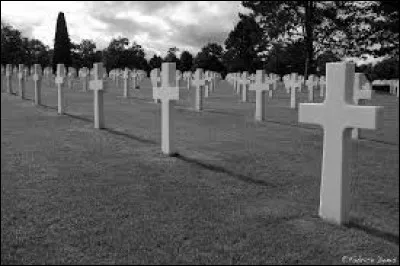 Dans quelle région se trouve ce cimetière américain ?