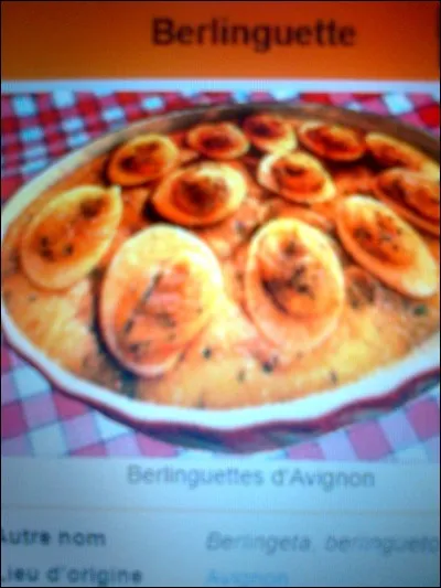 De quelle ville la berlinguette est-elle une spécialité ?