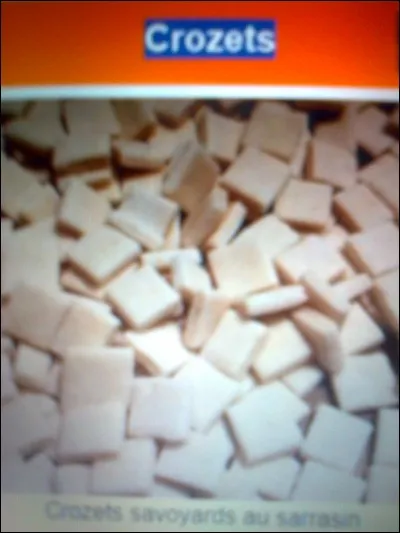 De quelle région les crozets sont-ils une spécialité ?