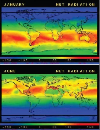 Les régions les plus chaudes de la Terre se trouvent...