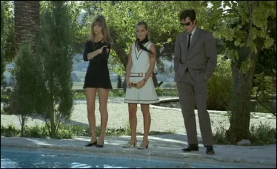 Dans quel film, sorti en 1969, Delon retrouve-t-il Romy Schneider ?