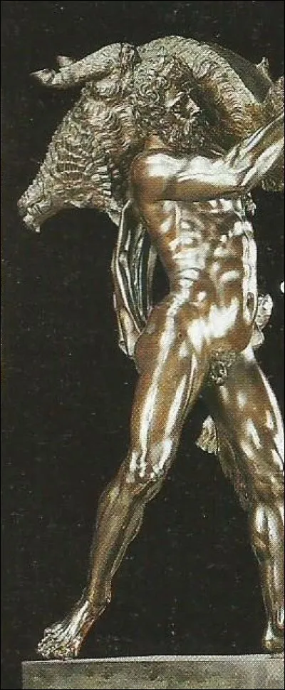 Lors de son quatrième travail, la capture du sanglier d'Érymanthe, il se heurta à une bande de...