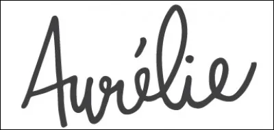 Quand il ne s'agit pas du prénom féminin, que désigne le mot "aurélie" ?