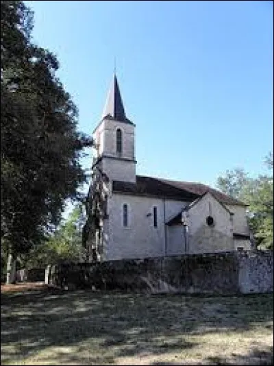 Voici l'église Saint-Laurent d'Estigarde. Village de Nouvelle-Aquitaine, il se situe dans le département ...