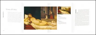 Le tableau "Vénus d'Urbin" est signé du peintre...