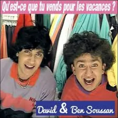 ''Qu'est-ce que tu vends pour les vacances ? '' est une parodie de ''Est-ce que tu viens pour les vacances ? ''. Quel duo a chanté ce titre en 1988 ?