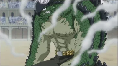 Contre qui Elfman s'est-il battu pour son 1er combat, lors des Grands Jeux Intermagiques ?