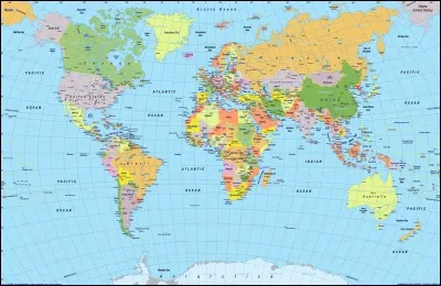 Parmi ces quatre pays, lequel est le plus grand ?