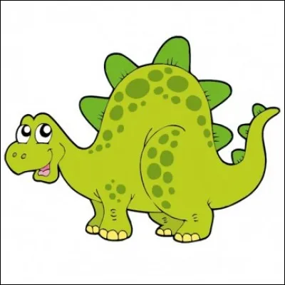 Parmi ces quatre dinosaures, lequel est le plus grand ?