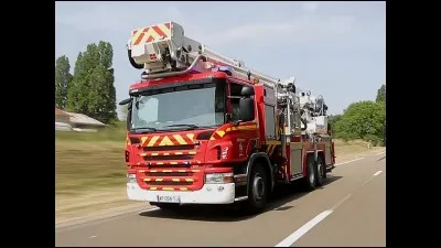 Pour appeler les pompiers, je compose :