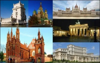 Parmi ces quatre monuments, lequel est le plus petit ?