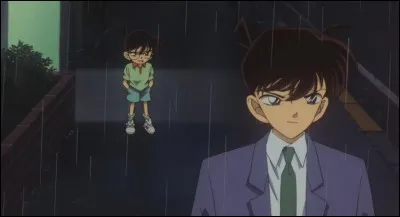 Dans le film 3 qui est intitulé "Le Magicien de la fin du siècle", pourquoi le Kid sauve-t-il la couverture de Conan auprès de Ran à la fin du film en se déguisant en Shinichi ?