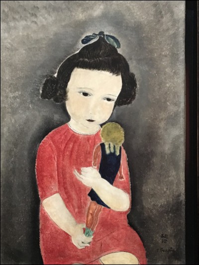 Qui a peint cette petite fille et sa poupée ?
