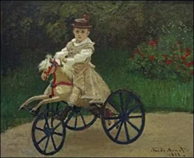 Qui a représenté Jean sur son cheval mécanique ?