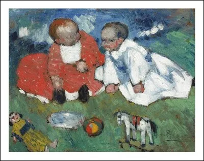 Qui a peint "Les enfants et les jouets" ?