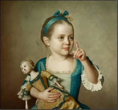À qui est cette "Enfant à la poupée" ?