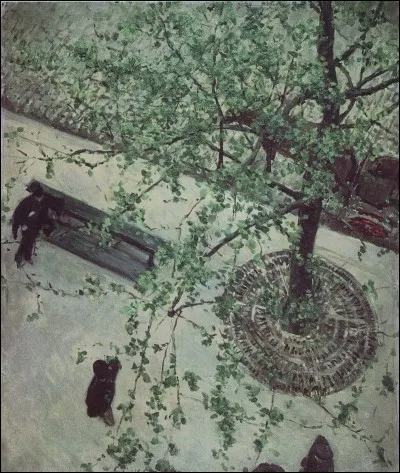 Qui a peint "Boulevard vu d'en haut" ?