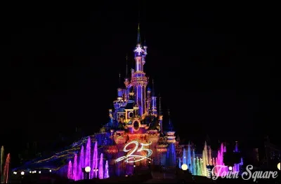 À quelle heure commence les illuminations ?