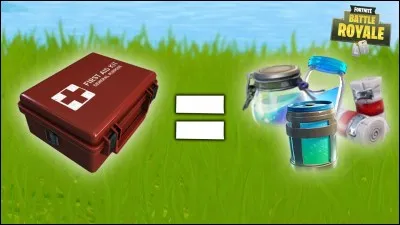 Tu as le choix entre 10 mini-potions, 3 grosses-potions, 15 bandages ou 3 kits ; que choisis-tu ?