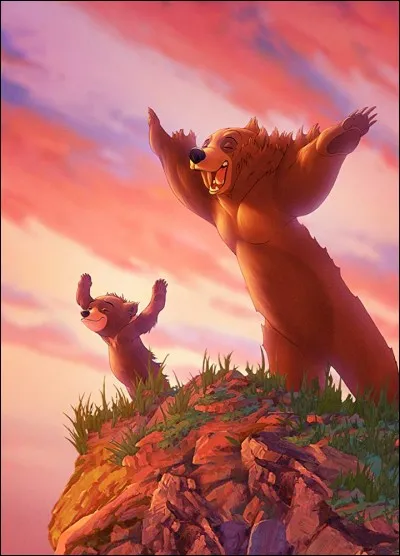 Voilà un Fozzie fort marri lorsque d'homme il devint un ours... ! Quel est le prénom de celui qui devient ours et "Frère des ours (Brother Bear)" ?