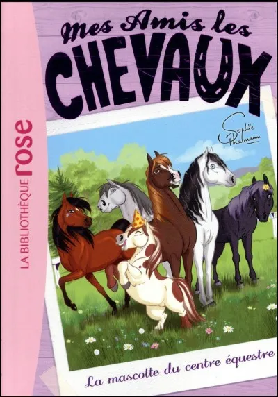 "Féline", jument du livre "Mes amis les chevaux", en anglais s'écrit ...
